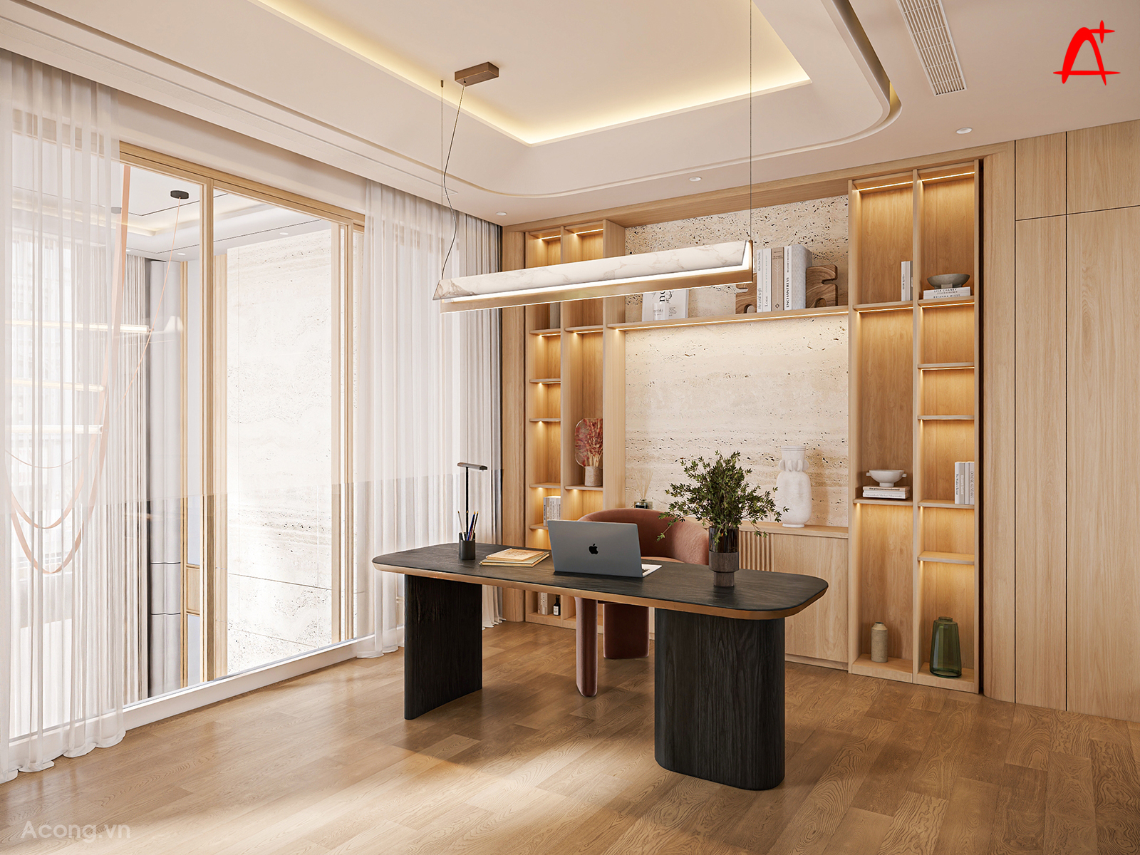 Phòng làm việc tại tầng 2